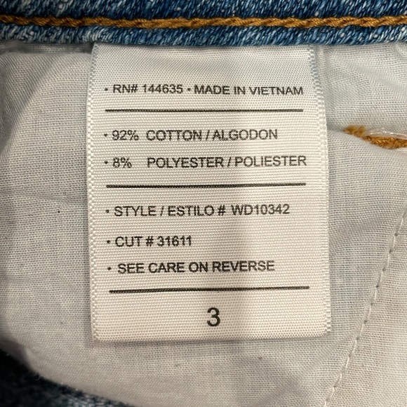 KanCan Wide Leg Cropped Boho Jeans - Picture 8 of 8